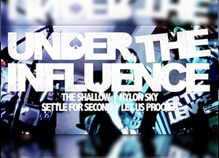 Live band performance video of Under The Influence